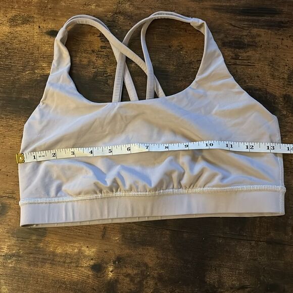 lululemon Energy Bra Small 
Support, A-C  Cups In LILAC ETHER - Picture 5 of 8